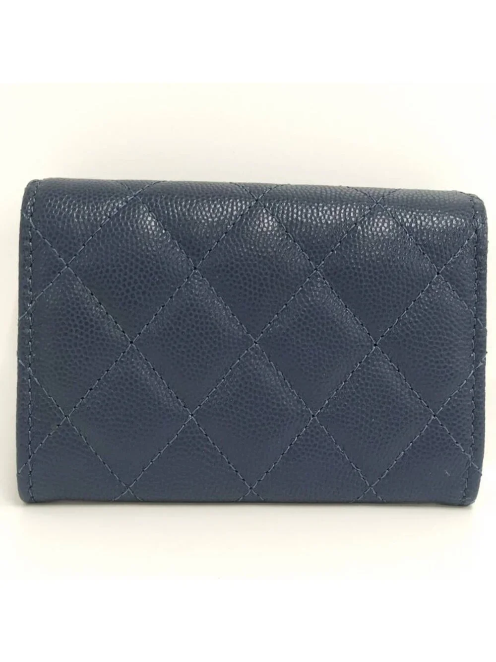 Chanel Coin Case Card Navy